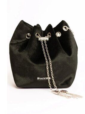 Blackmilk - Black Velvet Bucket Bag